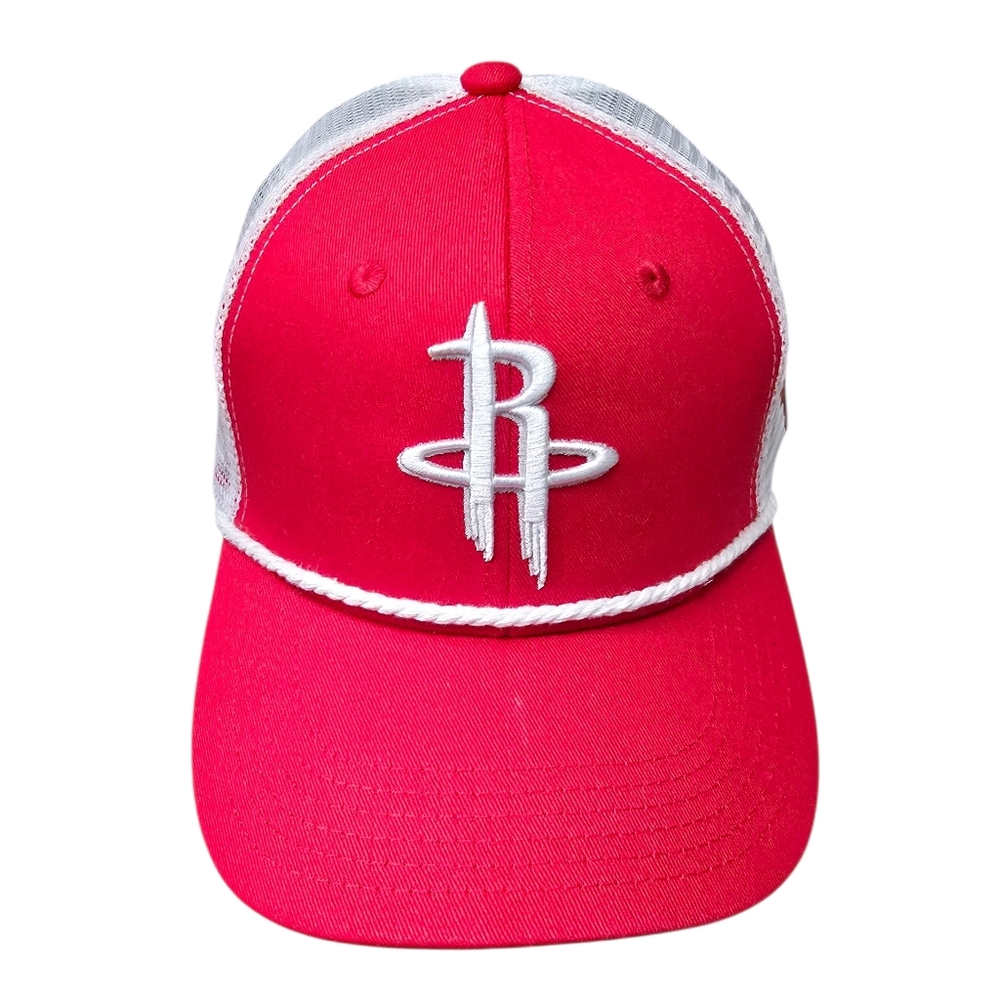 NWOT Houston Rockets NBA x University of Tx Truckers Hat Snapback Red Melonwear